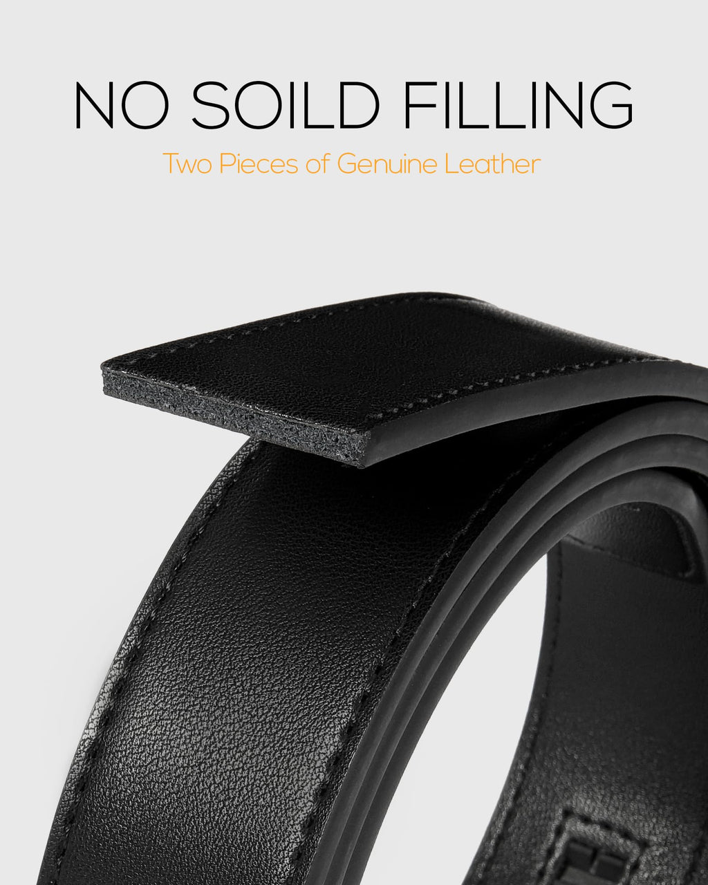 CHAOREN Ratchet Belts Men, 1 3/8" Mens Belts Leather for Dress, Micro Adjustable Fit Everywhere