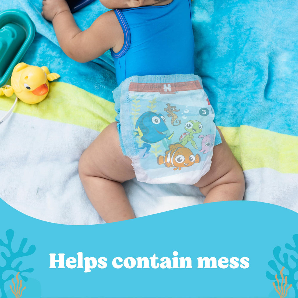HUGGIES Swim Diapers, Size 5-6 Large, Huggies Little Swimmers Disposable Swimpants, 17 ct ( Packaging may vary )