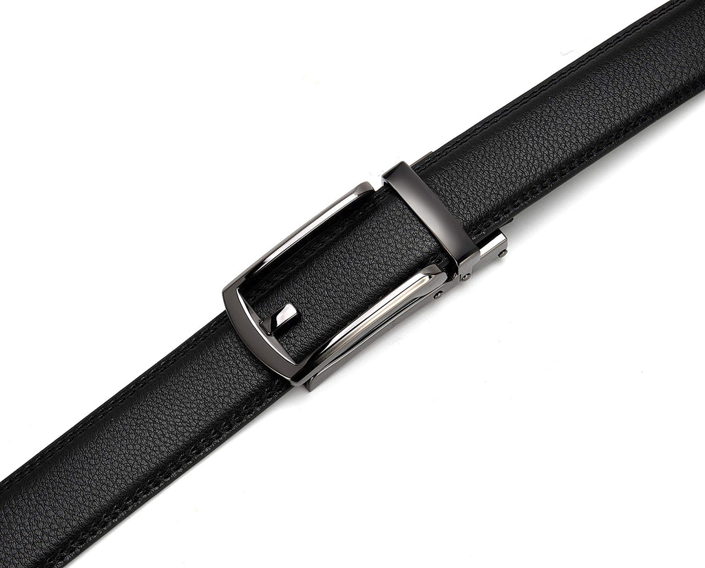 CHAOREN Ratchet Belts Men Buckley Belt, 1 1/4" Mens Belts Leather Dress Belt, Companion to Formal Suit