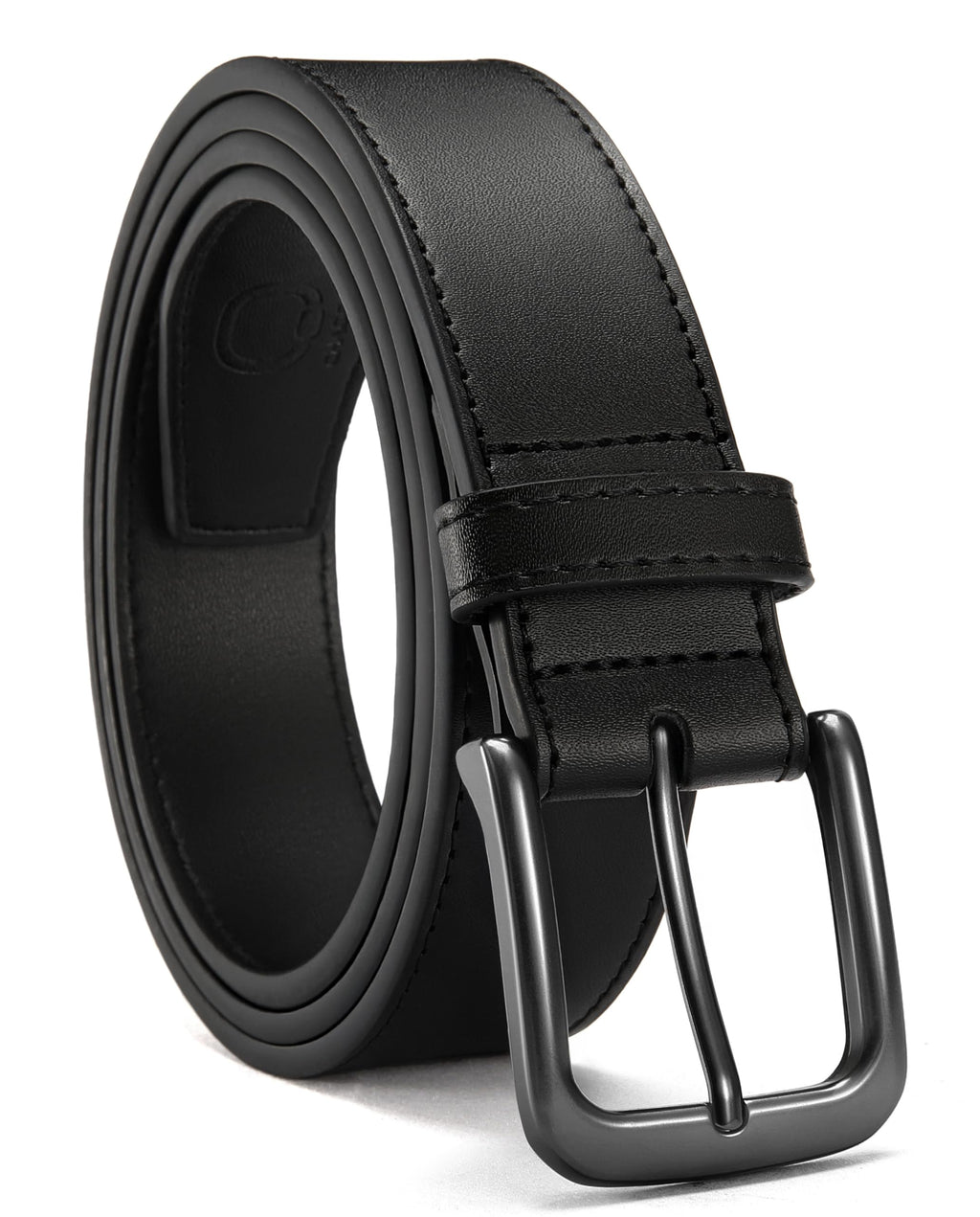 CHAOREN Mens Belts Leather - 35mm Genuine Leather Belts for Men - Ideal Match for Casual Jeans