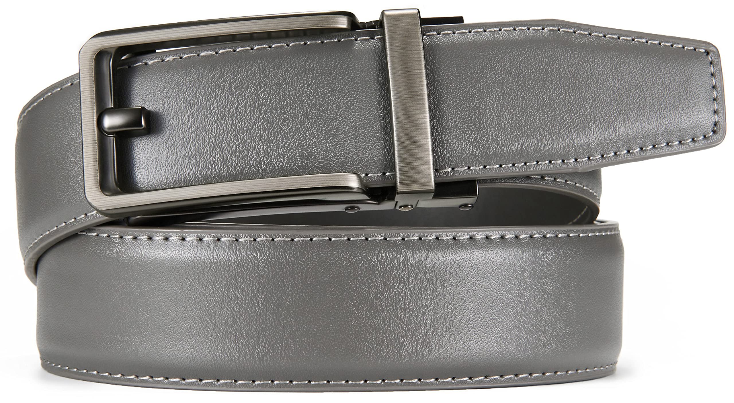 CHAOREN Ratchet Belts Men, 1 3/8" Mens Belts Leather Buckley Belt, Perfect Companion to Men's Oxfords