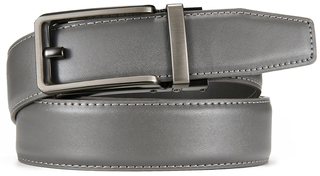 CHAOREN Ratchet Belts Men, 1 3/8" Mens Belts Leather Buckley Belt, Perfect Companion to Men's Oxfords