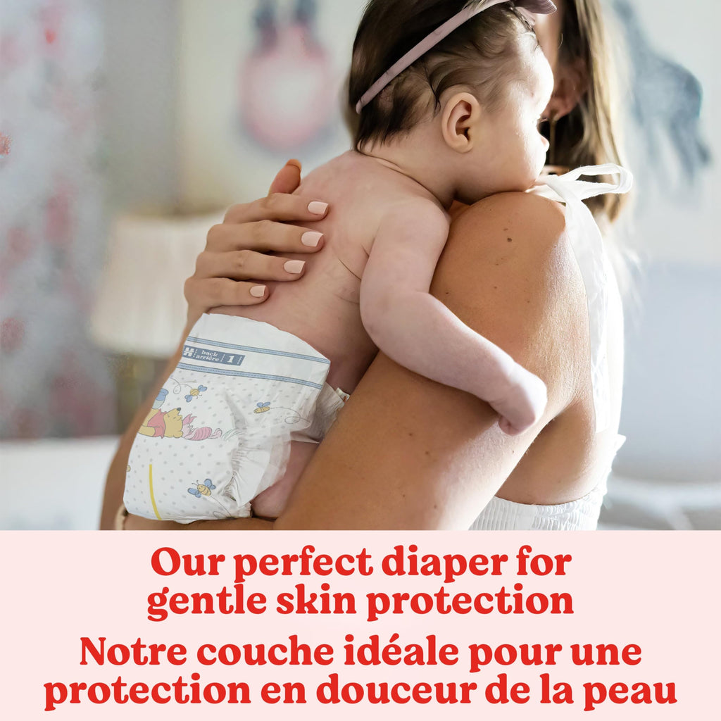 HUGGIES Newborn Diapers - HUGGIES Little Snugglers Disposable Baby Diapers, 84ct, Giga Pack