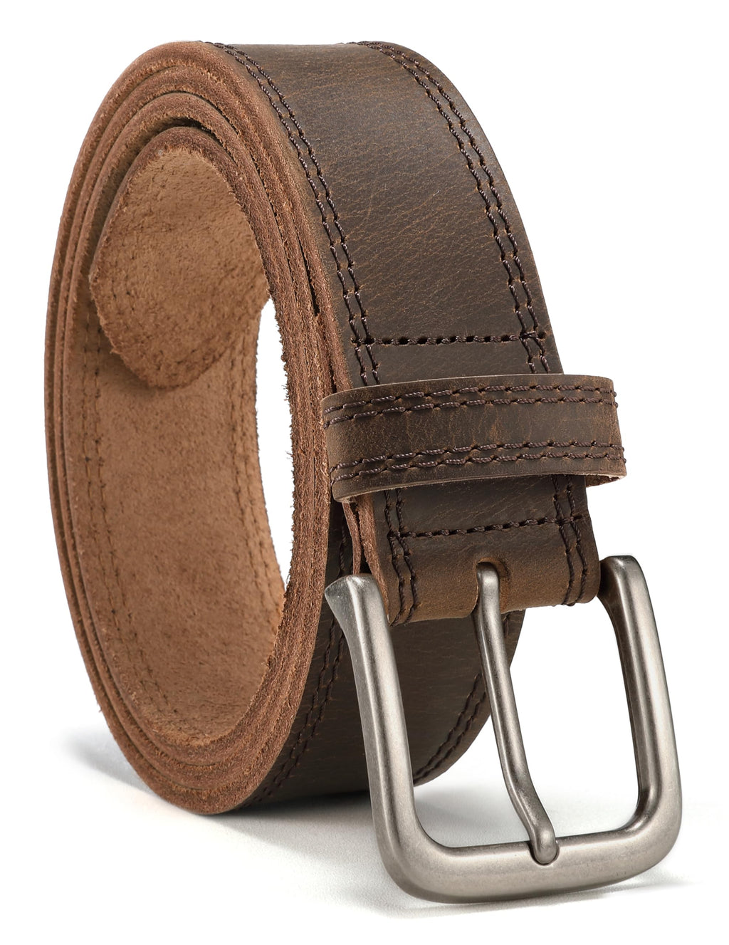 CHAOREN Belts Men - Full Grain Leather Belt for Jeans - Designed for Work Casual Occasion