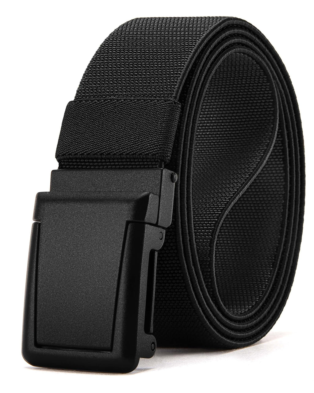 CHAOREN Tactical Belt Men - 1.5" Work Belt Nylon Stretch with Quick Release Zinc Alloy Buckle for Military Casual Jeans