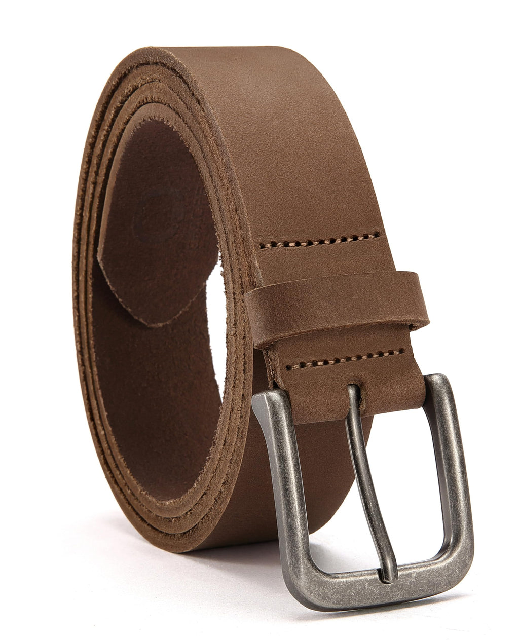 CHAOREN Mens Belts Leather - 35mm Genuine Leather Belts for Men - Ideal Match for Casual Jeans
