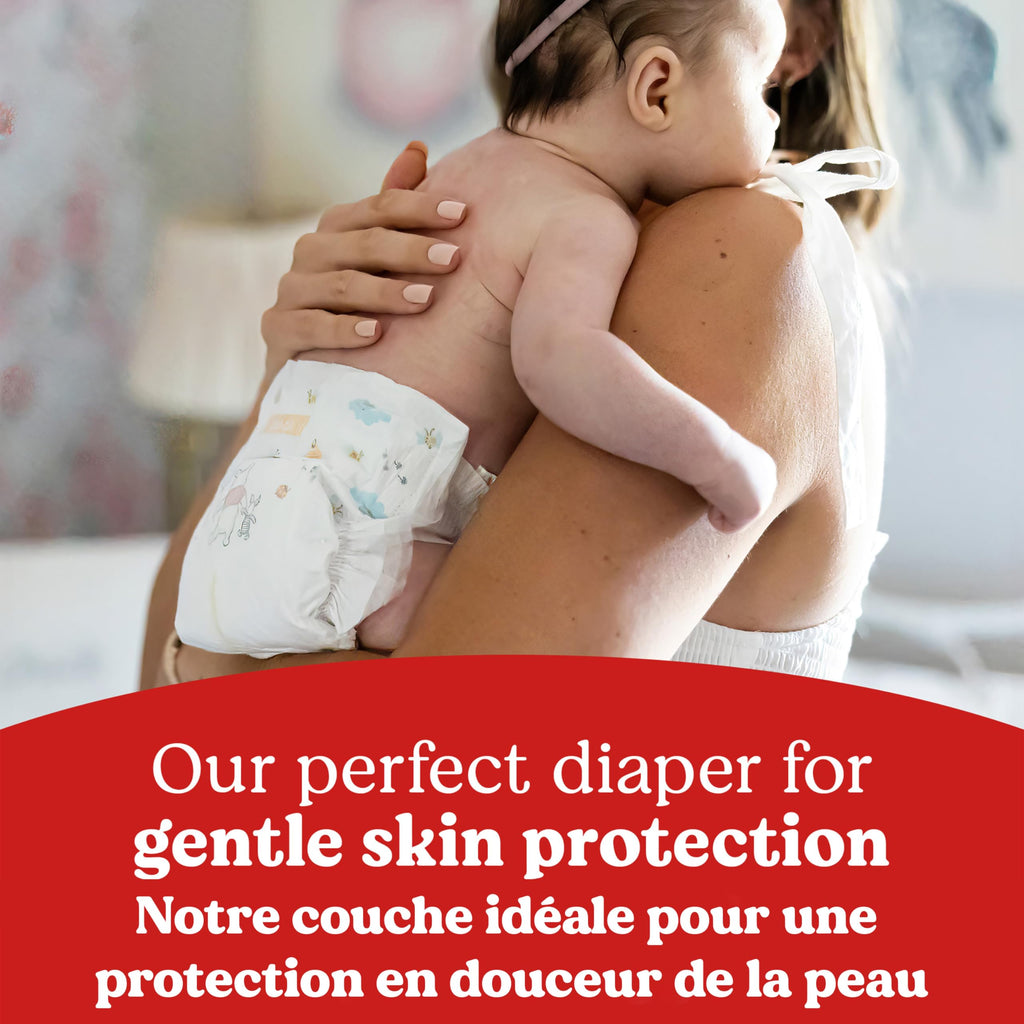 HUGGIES Newborn Diapers - HUGGIES Little Snugglers Disposable Baby Diapers, 84ct, Giga Pack