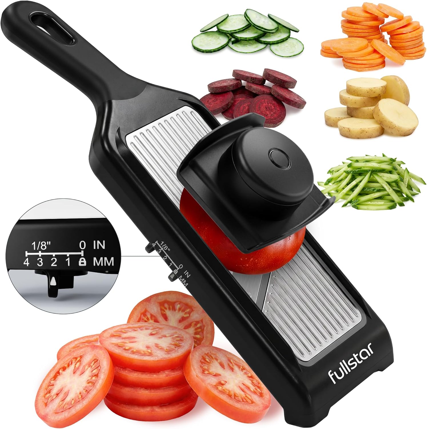 fullstar 2in1 SS Handheld Mandoline Fruit Slicer