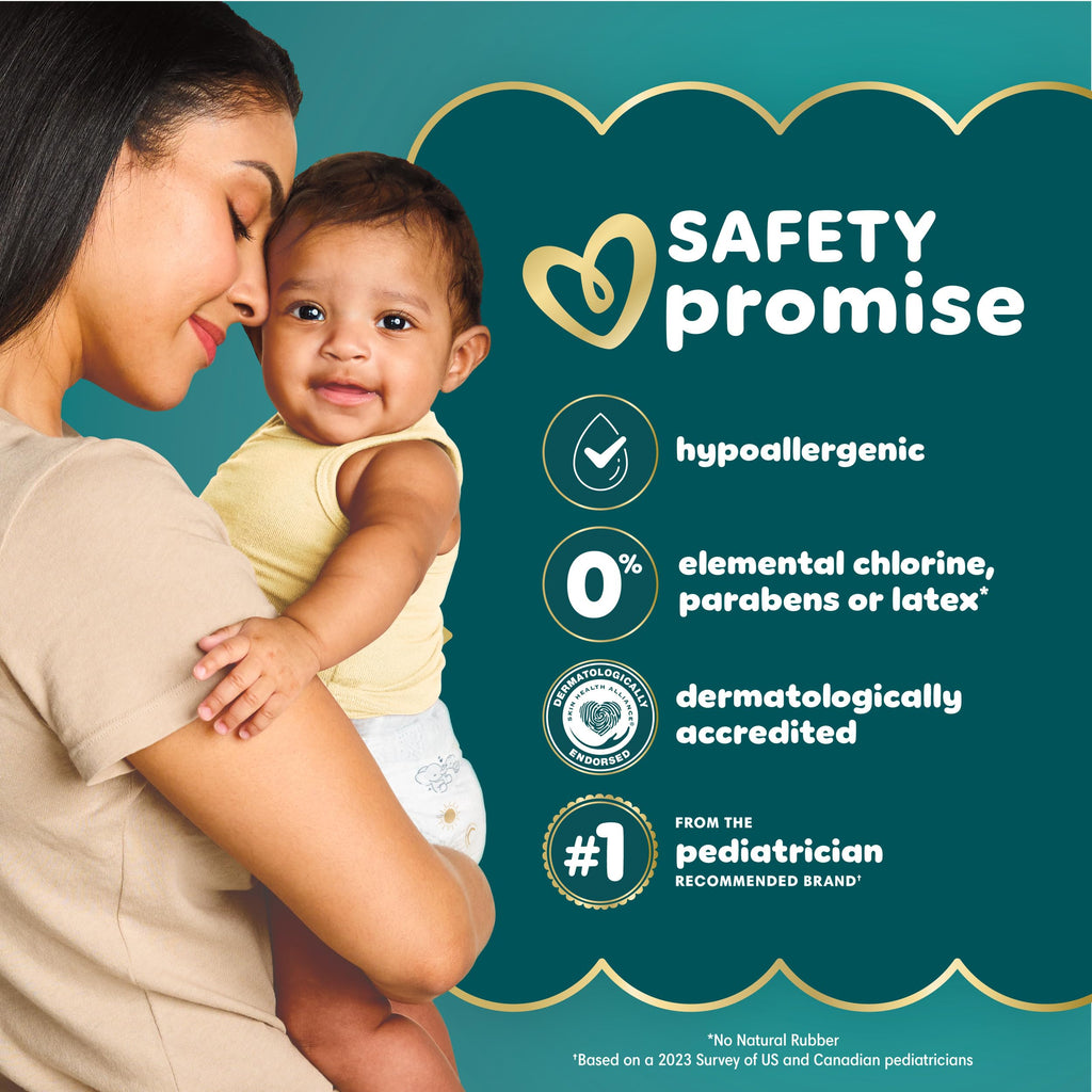 Pampers, Swaddlers Diapers, Ultra Absorbent Disposable Infant Diaper, Size 5 (12.25+ kg), 100 Count