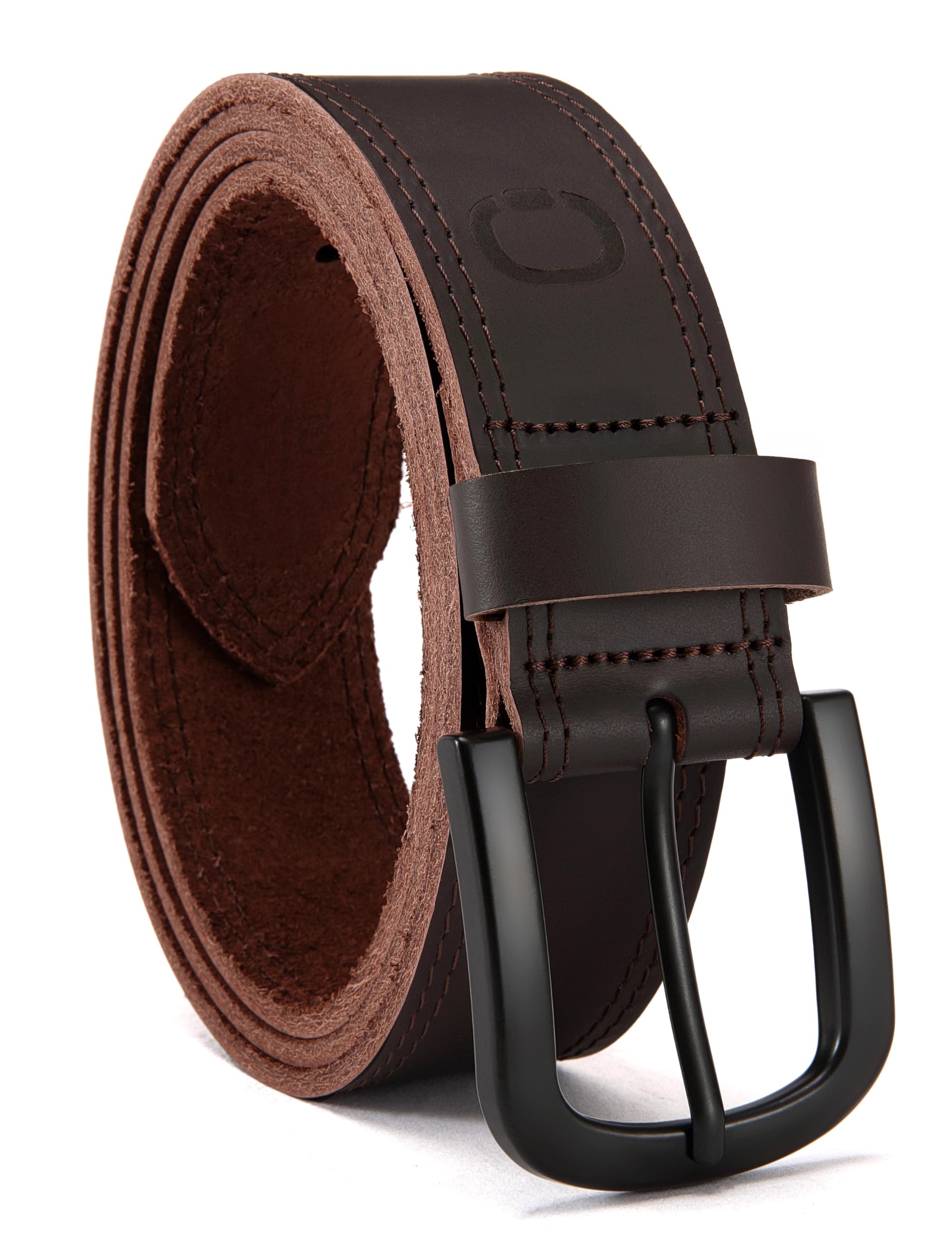 CHAOREN Belts Men - Full Grain Leather Belt for Jeans - Designed for Work Casual Occasion