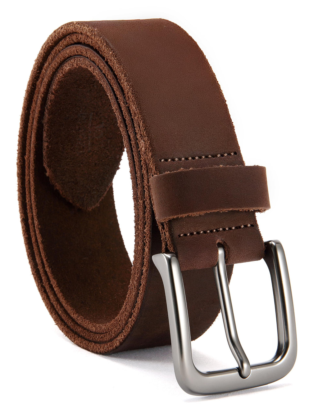 CHAOREN Belts Men - Full Grain Leather Belt for Jeans - Designed for Work Casual Occasion