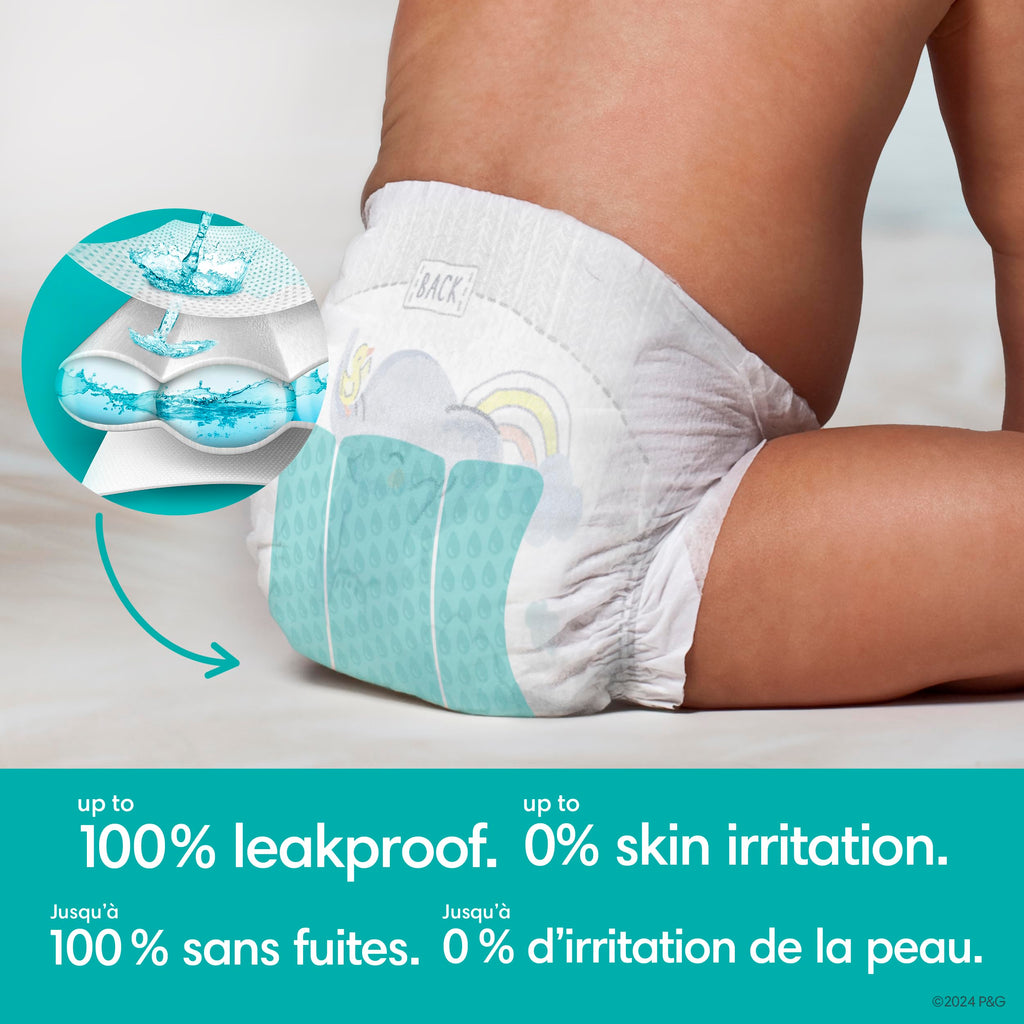 Pampers, Swaddlers Diapers, Ultra Absorbent Disposable Infant Diaper, Size 5 (12.25+ kg), 100 Count