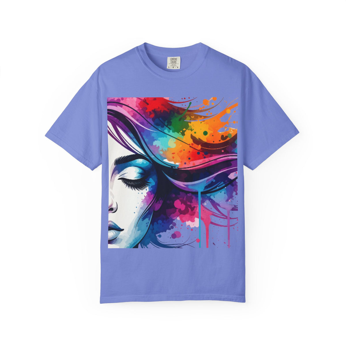 Vibrant Artistic T-Shirt for Creative Souls, Unisex Graphic Tee, Colorful Art Apparel, Perfect Gift for Art Lovers, Summer Fashion