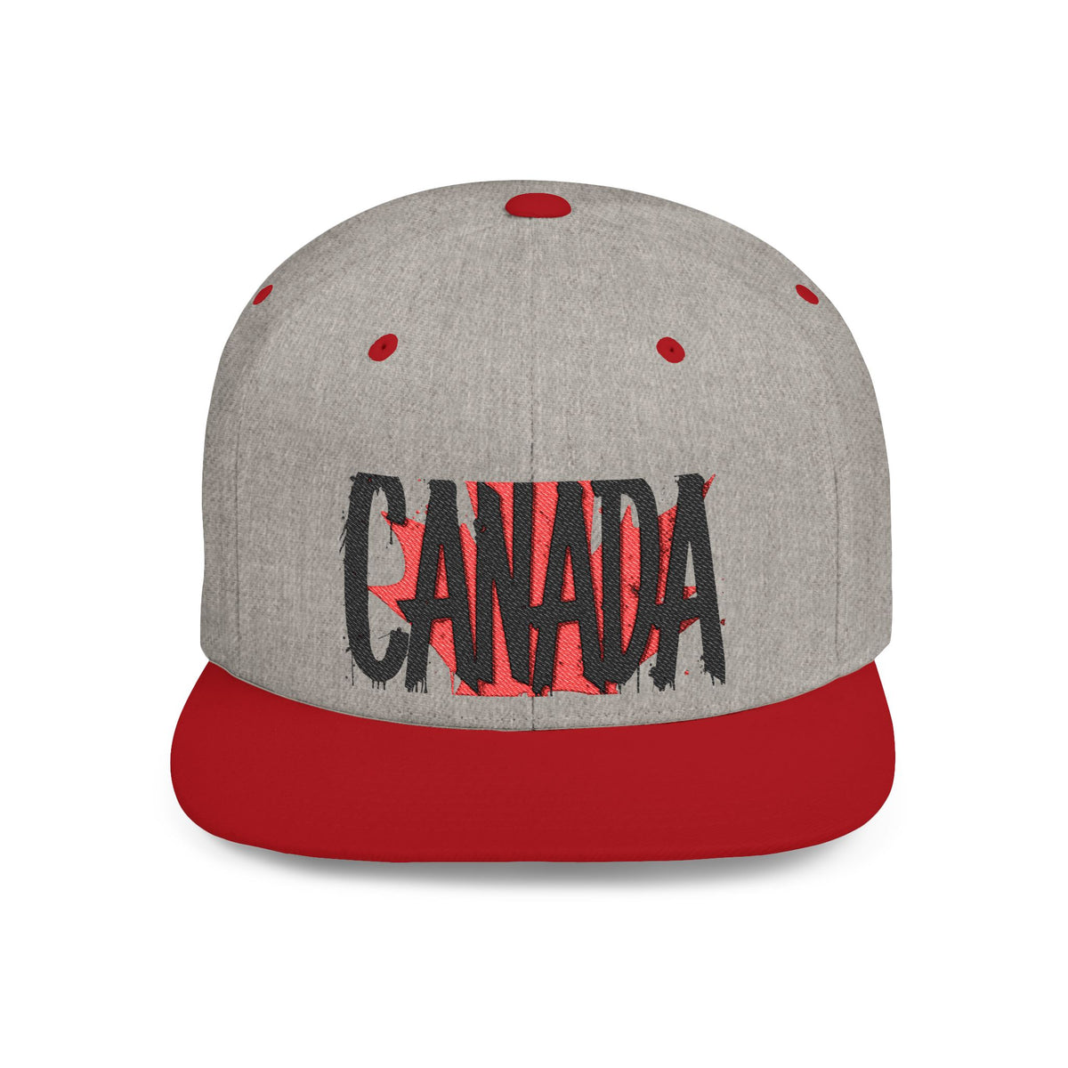Canada Flat Bill Snapback Cap, Trendy Canada Hat, Stylish Gift, casquette