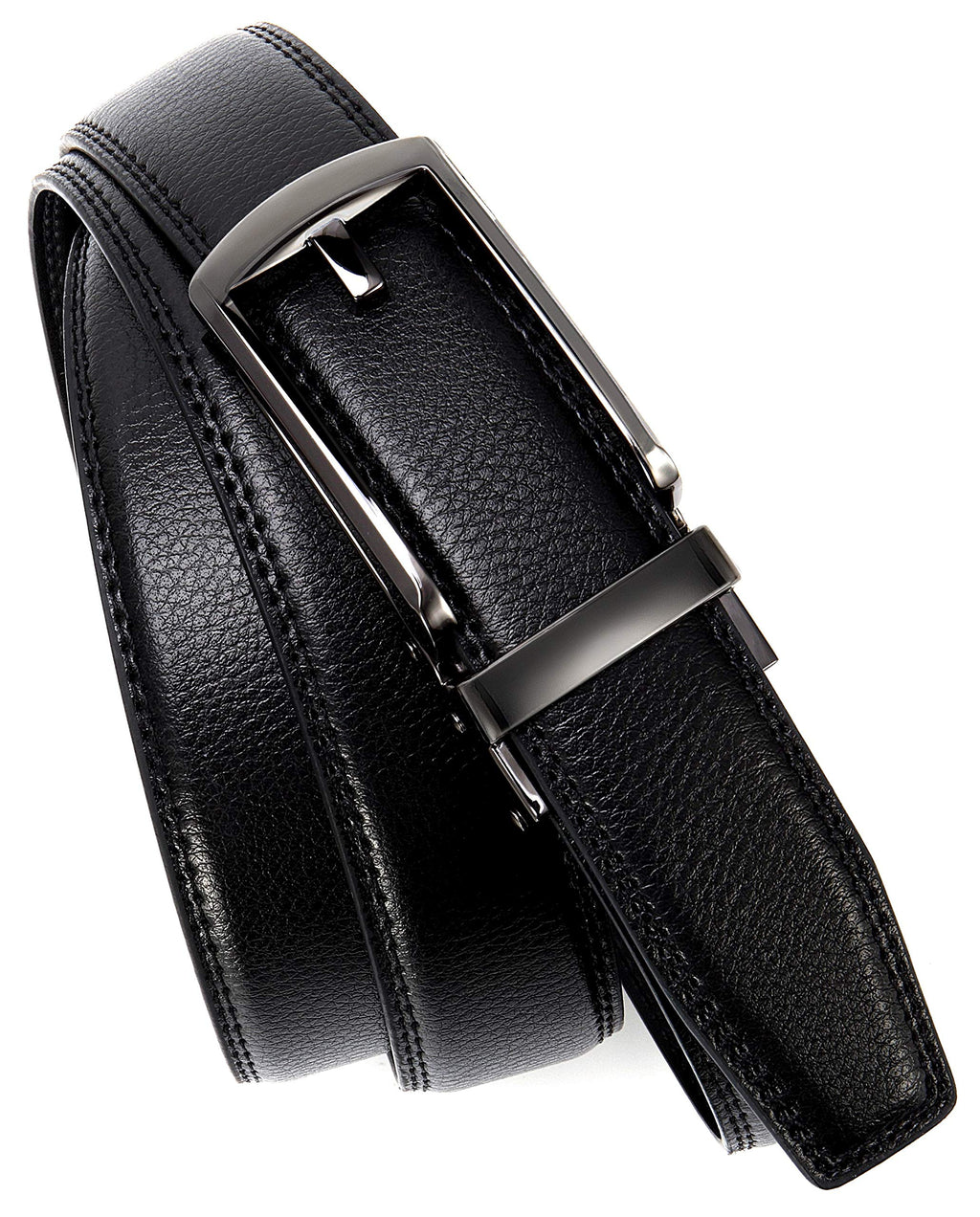 CHAOREN Ratchet Belts Men Buckley Belt, 1 1/4" Mens Belts Leather Dress Belt, Companion to Formal Suit