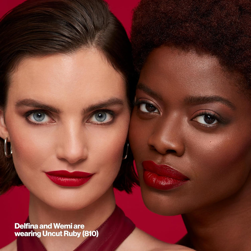 REVLON Lipstick, Super Lustrous Lipstick, Creamy Formula For Soft, Fuller-Looking Lips, Moisturized Feel, 755 Bare It All, 0.15 oz