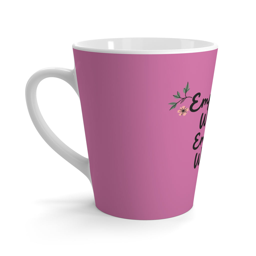 Empowered Women Mug - Inspirational Latte Cup for Coffee Lovers, Perfect Gift for Friends, Mother's Day, Celebrations, Motivational