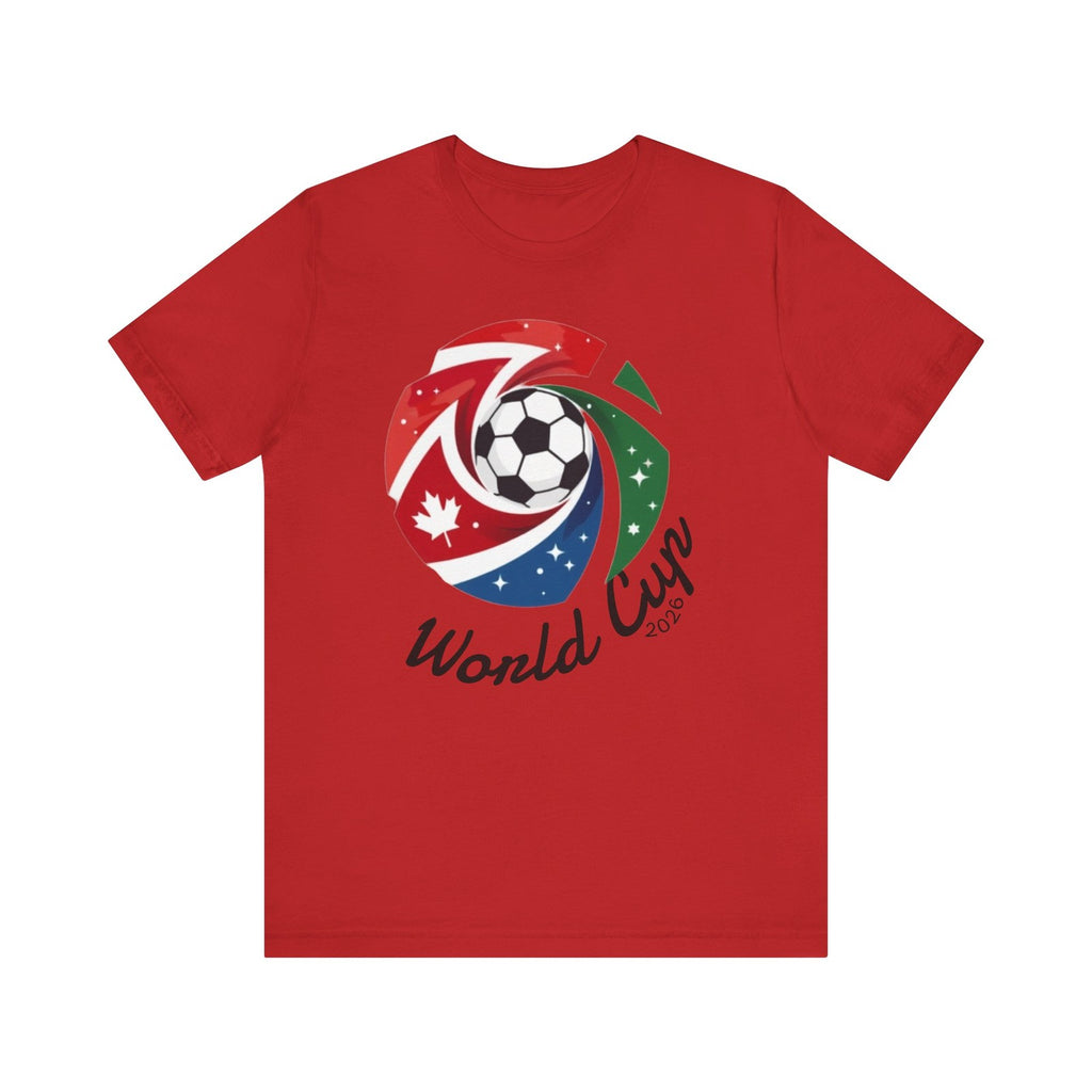 World Cup 2026 Unisex Jersey Tee, Soccer Shirt, coupe du monde 2026